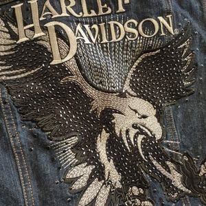 Harley-davidson jean jacket